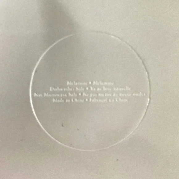 Watermelon Melamine Glossy Plates Set of 4 Salad Appetizer Dessert‎ Fruit Summer - Picture 7 of 7